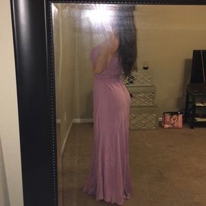 Young fabulous & broke lilac Maxi dress